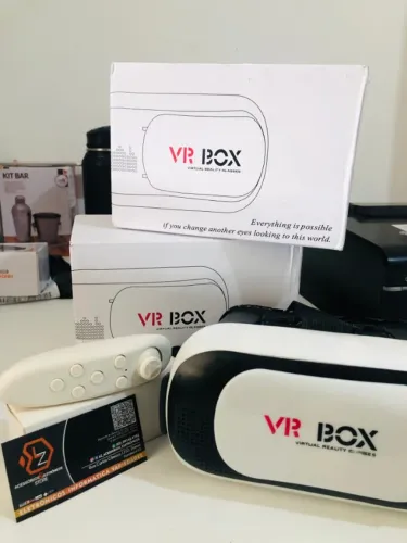 Vr Box Óculos 3d Realidade Virtual + Controle Bluetooth