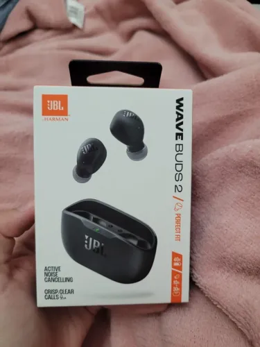 Fone De Ouvido Bluetooth Sem Fio Wave Buds 2 JBL Preto