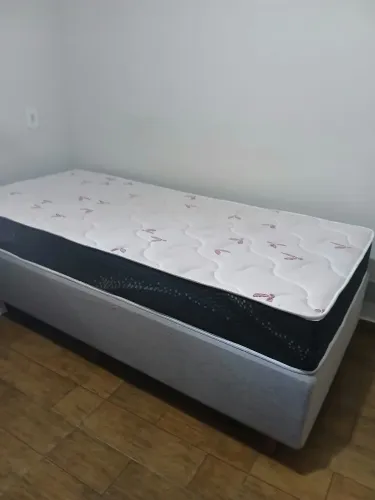 Cama de Solteiro Completa + Colchão Polar D33 88x188