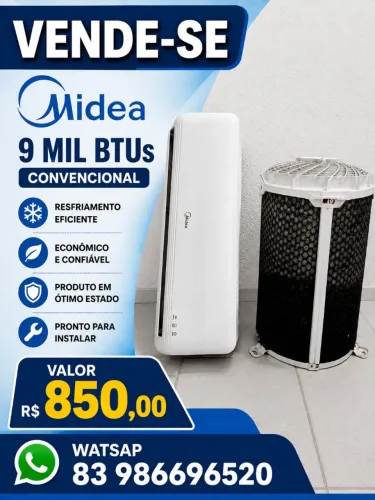 Ar condicionado Consul 9 mil BTUs convencional