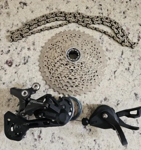 Kit transmissão Shimano Deore 10v / 20v M4100