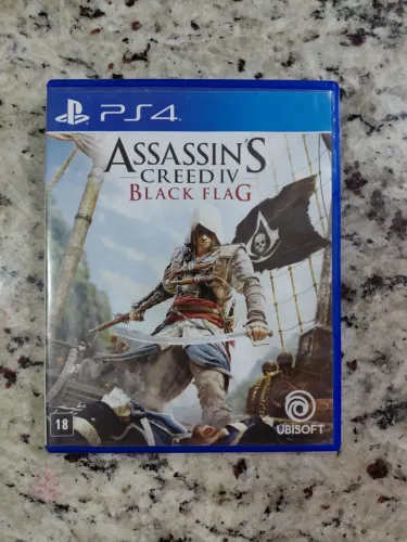 Jogo Assassin's Creed IV Black Flag para videogame PS4