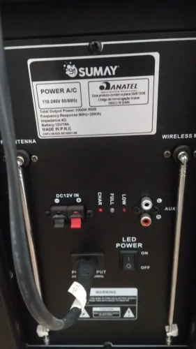 Caixa de som sumay