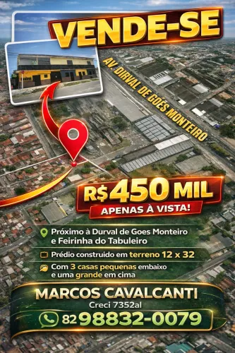 # EXCELENTE prédio próximo à Feirinha do Tabuleiro