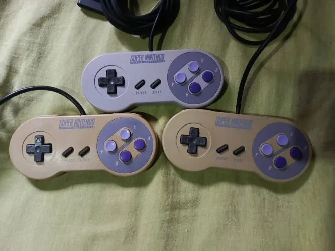 Controles Super Nintendo