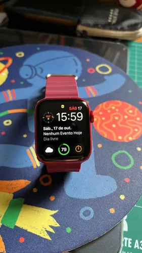 Apple Watch Series 6 40mm aluminio e cerâmica + GPS