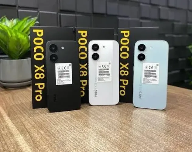XIAOMI POCO X8 PRO 5G 256GB/8G RAM - COM 1 ANO DE GARANTIA