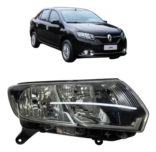 Farol Direito Renault Sandero Logan 2015 A 2020 Original Direito/passageiro