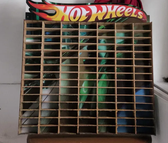 Suporte para 105 carrinhos hot wheels