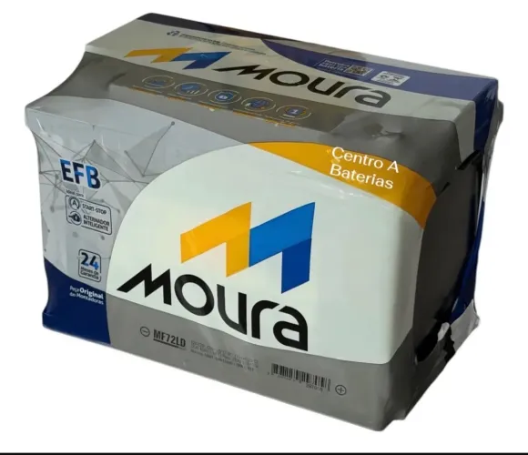 Bateria 72 Amperes Moura EFB