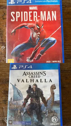 Kit 2 jogos originais para PS4