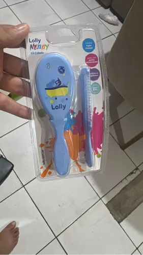 Escova e pente de bebê 