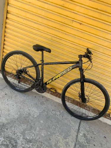 Bicicleta aro 29 alfameq com nota