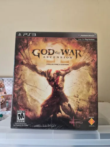 God of War Ascension collectors Ps3 lacrado