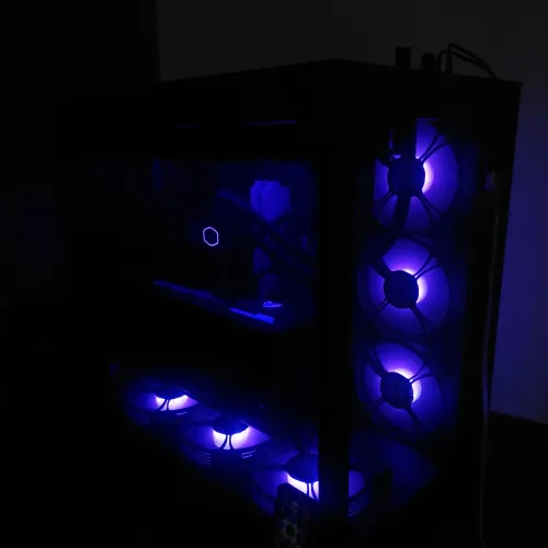 Kit 6 Fans ARGB + Controladora + Controle