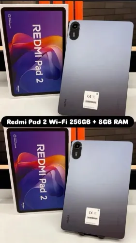 REDMI PAD 2 WI-FI 8GB RAM 256GB ROM GRAFITE LACRADO GLOBAL 6 MESES DE GARANTIA PELA LOJA