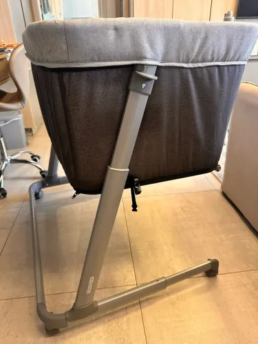 Berço Co-bed Pluggy, 0 a 9kg, Cinza Escuro Cosco Kids