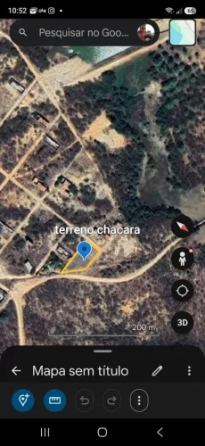 Chácara terreno mini sítio bairro dos estados