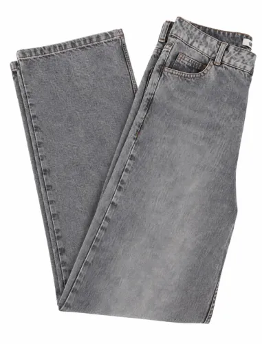 Calça Jeans Cinza Clara Tam 34 Nova Estilo Vintage