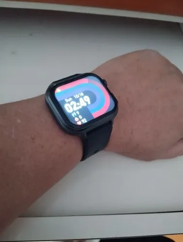 Relógio Smartwatch com função biometria