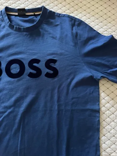 Camiseta Boss azul