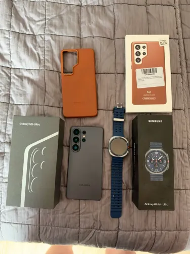 Samsung Galaxy S26 Ultra 1TB + Galaxy Watch Ultra | Nota Fiscal e Garantia