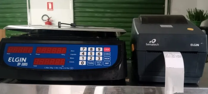 Balança computadorizada