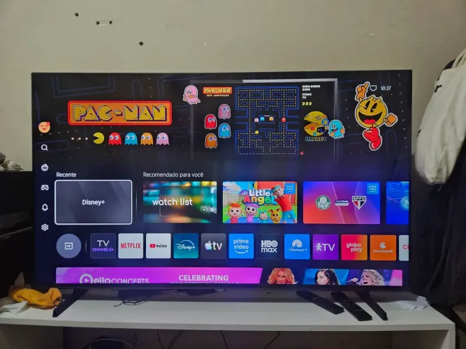 Smart TV QLED Hisense 50 polegadas