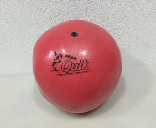 Bola Viníl Dente de Leite Quik Nestlé (Raro)