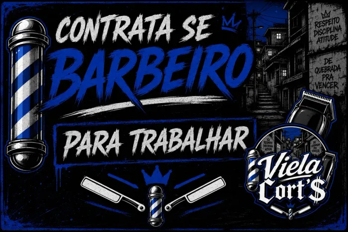 Contrata-se barbeiro