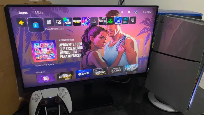 ?SETUP GAMER COMPLETO ? PS5 SLIM + MONITOR LG 100Hz ?