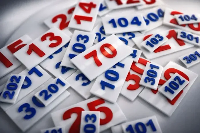Placas para identificação