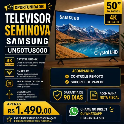 Televisor SmartTv Samsung 50"