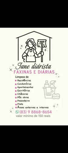 Jane Diárista (faxineira)