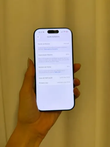 iPhone 16 Pro 256GB menos de 1 ano de uso