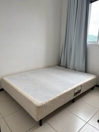 Base cama box casal