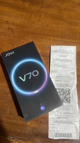 Telefone JOVI V70 5G Tela 6.83'' 256GB Câmera 200MP Bateria 7000mAh Azul Safira