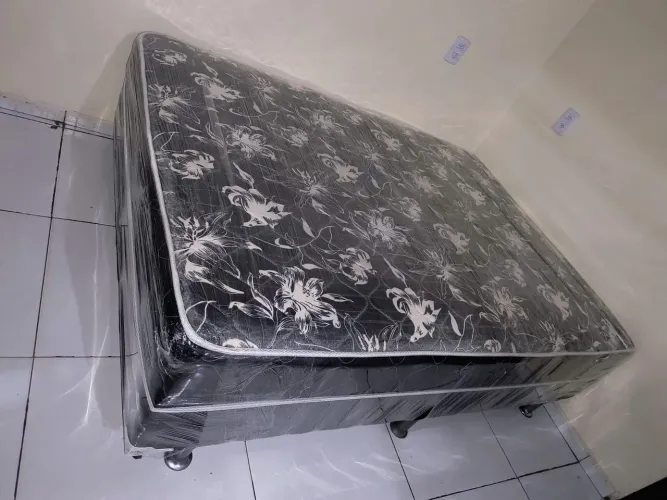 Cama Casal De Mola Higienizada 