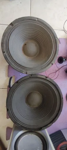 Par de auto falantes no estado - 12 polegadas