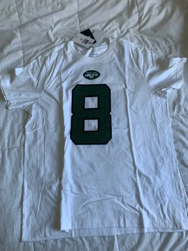 Camiseta NFL New York Jets - Aaron Rodgers #8 (Branca) - Nike Original XL