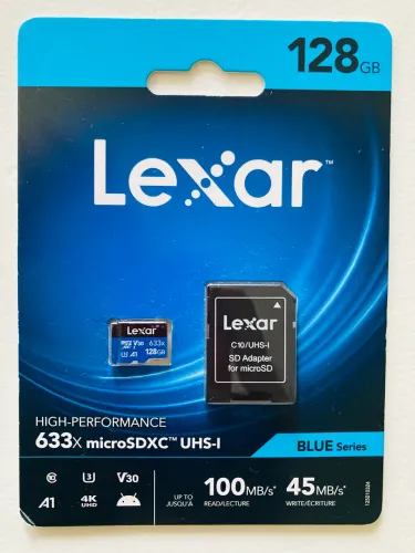 Cartão de Memória 128GB microSd celular