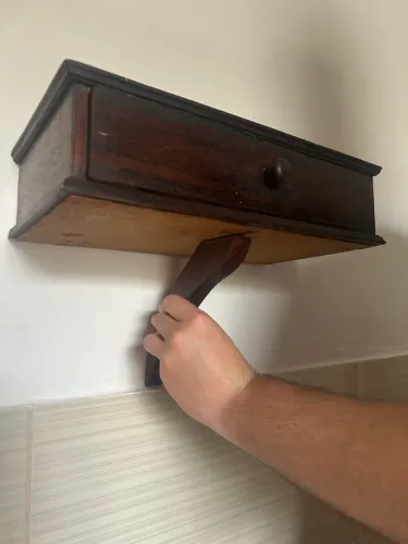 Aparador Console com gaveteiro madeira Vintage
