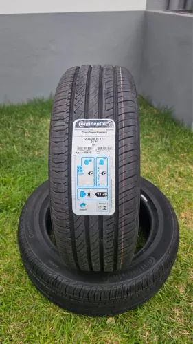 2 PNEUS ZERO - ContiPowerContact 205/55R17 91V Aro 17
