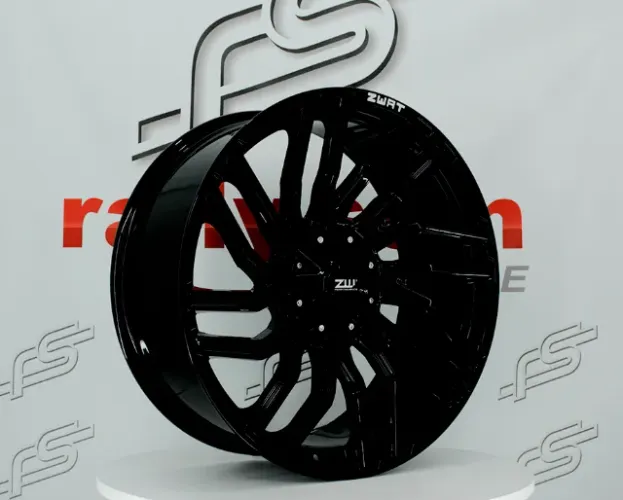 Jogo de Roda ZW Wheels Preto  6x135/139 - 22x9 Offset 10  (NV)