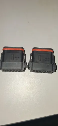Kit Conector Amphenol 18 Vias Original (Macho + Fêmea) - Série AT