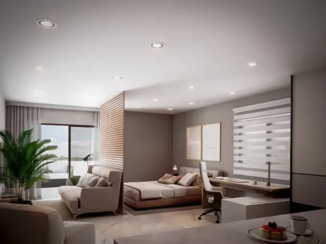 Studio na Planta de 39,96 m² com Fluxo Facilitado