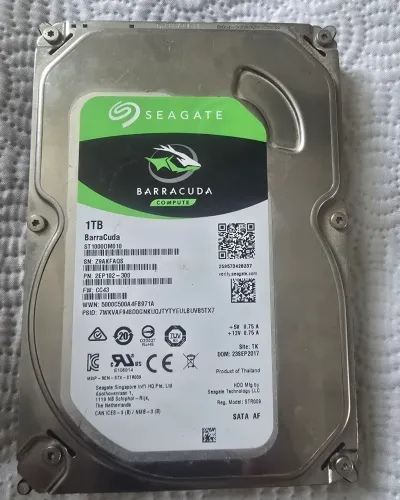 HD SEAGATE BARRACUDA 1 TB
