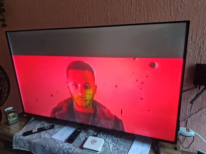 Tv smart TCL 55 polegadas pouco usada .