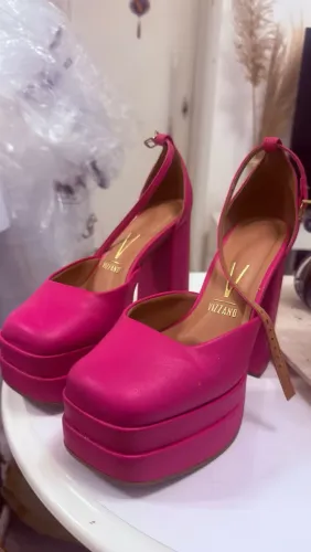 Sapato boneca meia-pata scarpin