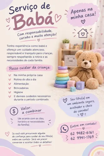 Serviço de babá